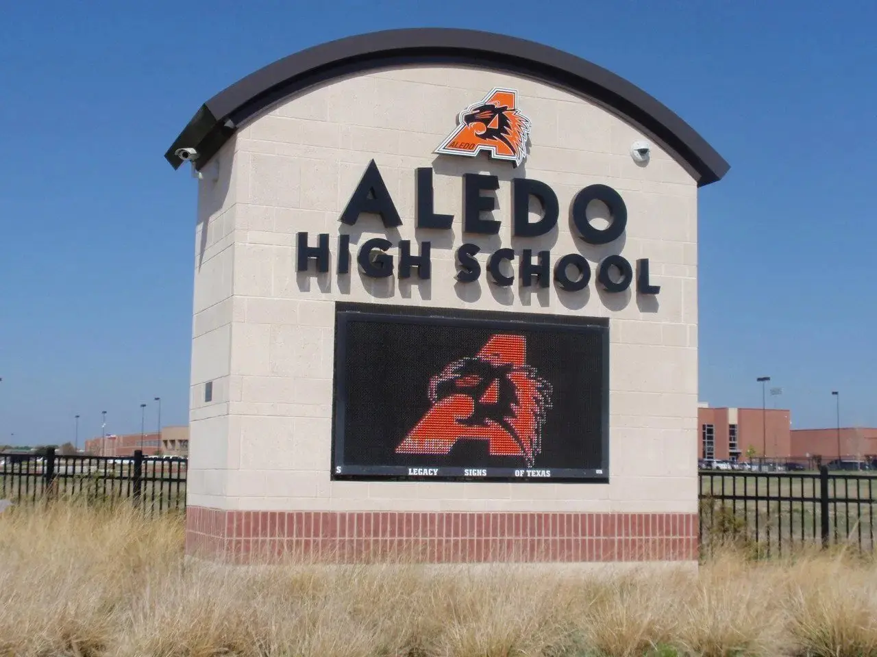 school sign