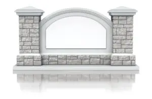 denton monument signs
